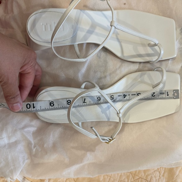 Tibi White Strappy Sandals - Picture 8 of 10